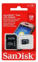 Tarjeta memoria 128gb mini SD + Adaptador Clase 10